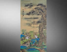 曾以寧 松鶴延年