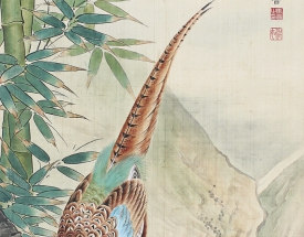 馬晉 竹雞圖