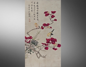 吳湖帆 花鳥