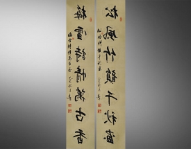 蘇建東 書(shū)法對(duì)聯(lián)